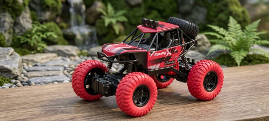 Off road rock climbing music car