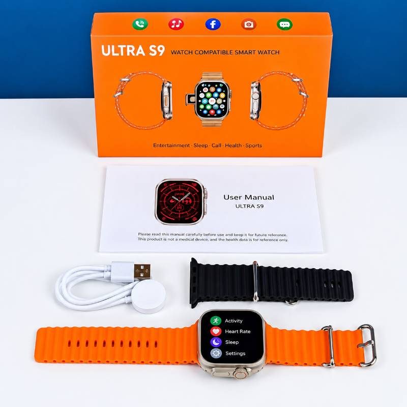 S9 Ultra 5G Video Calling Android Smart Watch and Dual Camera